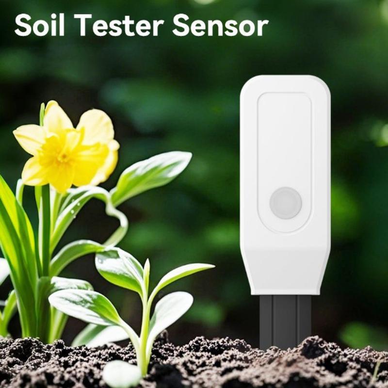 Wireless Plant Soil Sensors With High Precisions Measurement Temperature Humidity Fertility Light Tester for Home Garden