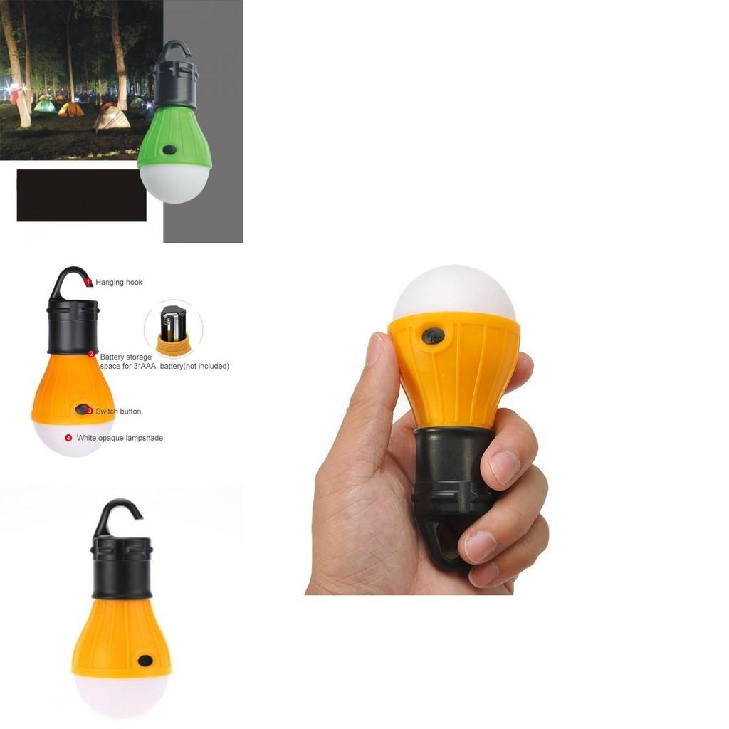 Portable Battery-powered Led Camping Lantern Waterproof Tent Light For Outdoor Adventures