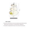 Double-Layer Skewer & Fruit Plate: Cake Stand and Pastry Tray for Afternoon Tea, Large & Small Sizes