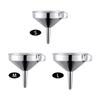 Metal Filling Tool with Filter Insert, Kitchen Pouring Aid for Bottles, Jars, Oil, Sauce, and Juice for Daily Use