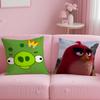 Game A-Angry BirdsS Cushion Cover Comfortable Reversible Pillow Cover Ideal for Car Sofa Bedroom & Beyond