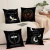 Cartoon WWingS DDragonS Cushion Cover Short plush Doublesided Print Square Throw Pillow Covers Sofa Home Cushion Decor