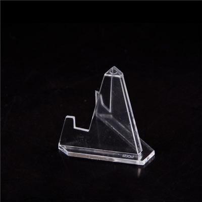 1 pz. Supporto espositivo per medaglie e monete in acrilico trasparente, supporto per esposizione