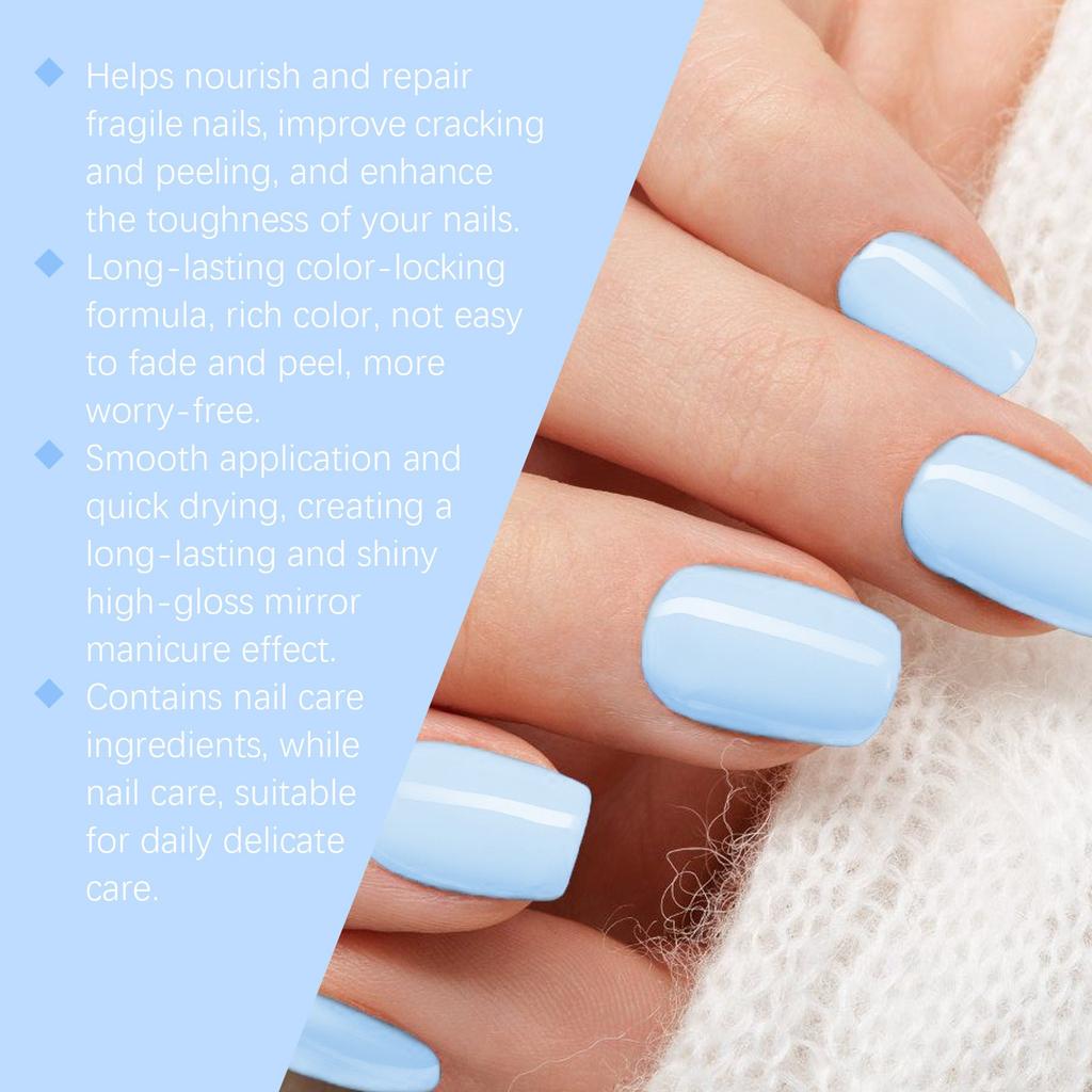 Nail Polish Enhancer, A Natural Nail Strengthener, Is Used To Nourish Damaged Nails For A Long Time,15ml