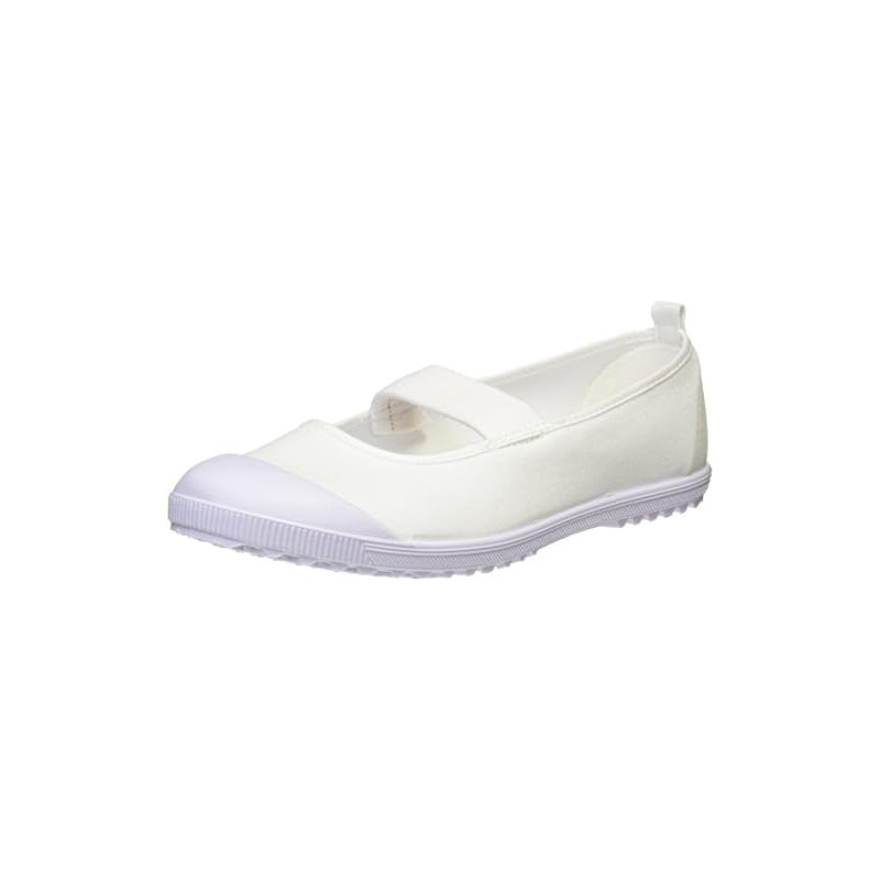 [Asahi] Indoor Shoes, Color Valley, Made in Japan, High School Floor VK, Kids, White, 20.0 cm