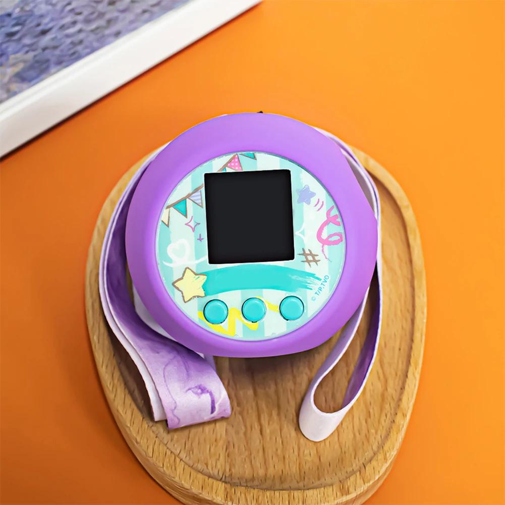 Soft Silicone Case For Punirunes Interactive Digital Toy  Protective Cover Shockproof Protective Skin Sleeve with Lanyard