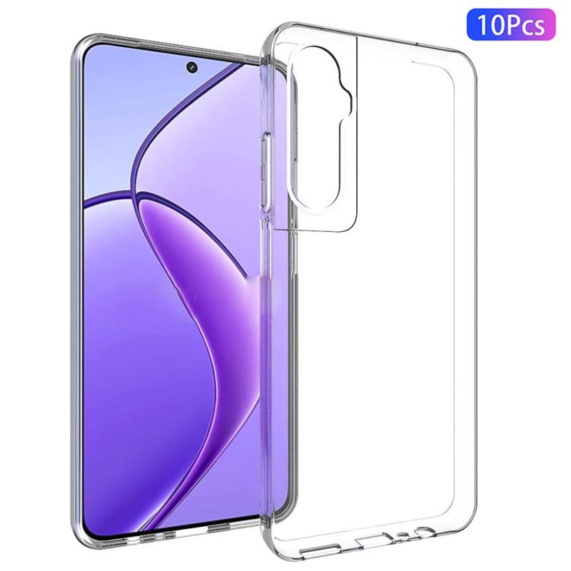 

10Pcs/Pack For Realme C65 4G Mobile Phone Cover Inner Watermark-Free Texture TPU Cell Phone Case A