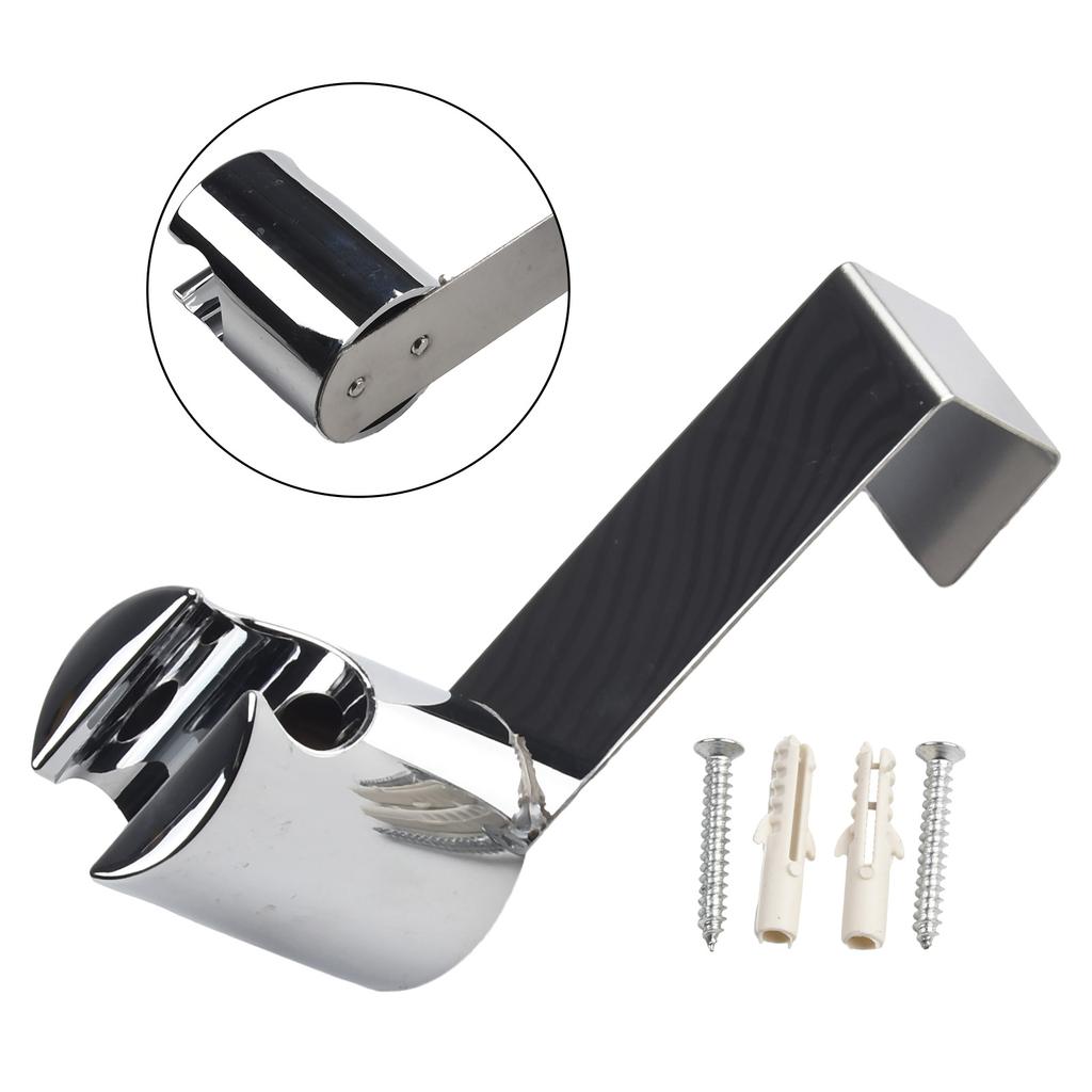 Toilet Bidet Sprayer Holder Bidet Attachments Stainless Steel Two Positions ABS Electroplating Plated Treatment Plumbing