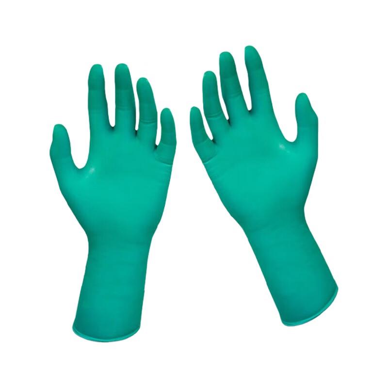 Ansell Industrial-Grade Thickened Disposable Nitrile Gloves