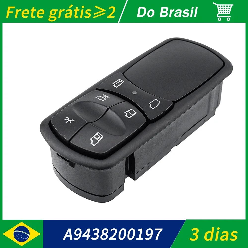NEVOSA For Mercedes Benz Actros MP1 MP2 Power Window Lifter Switch A9438200097 Control Glass Button 9438200097 A9438200197 A9438200197