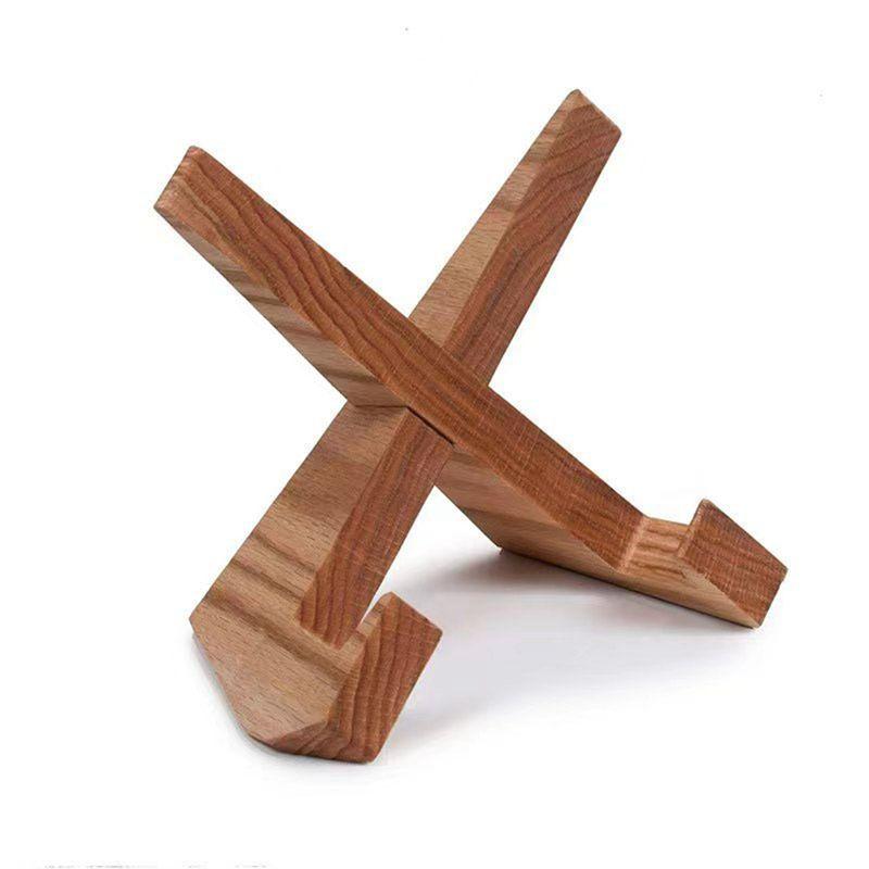 

AEE4-1 Piece Handmade Wooden Cookbook Holder Recipe Book Holder For Display Stand, Farmhouse Cook Book Stand