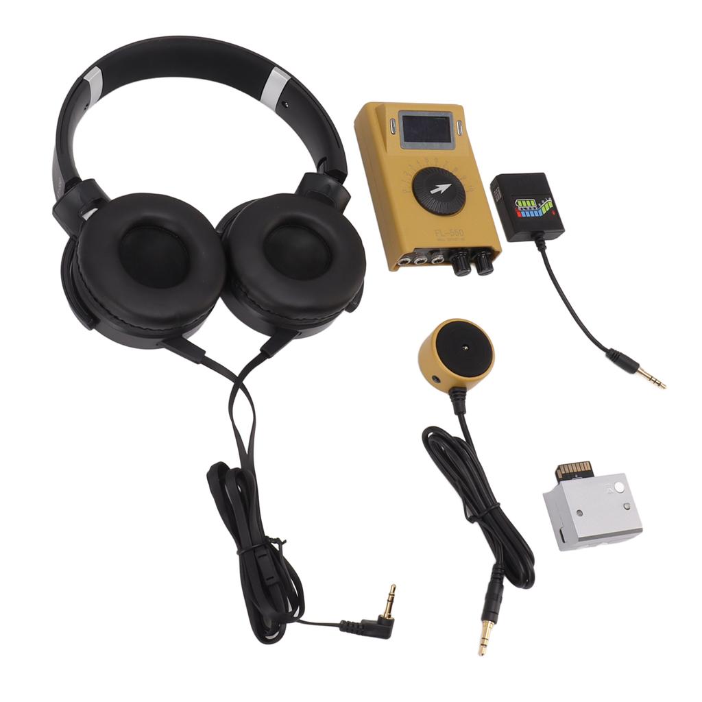 Water Leak Detector Superior Performance Clear Sound Quality High Sensitivity Underground Pipe