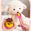 Little BearShape Pudding Feeding Set Pretend Play Play House Toys  Birthday Gift