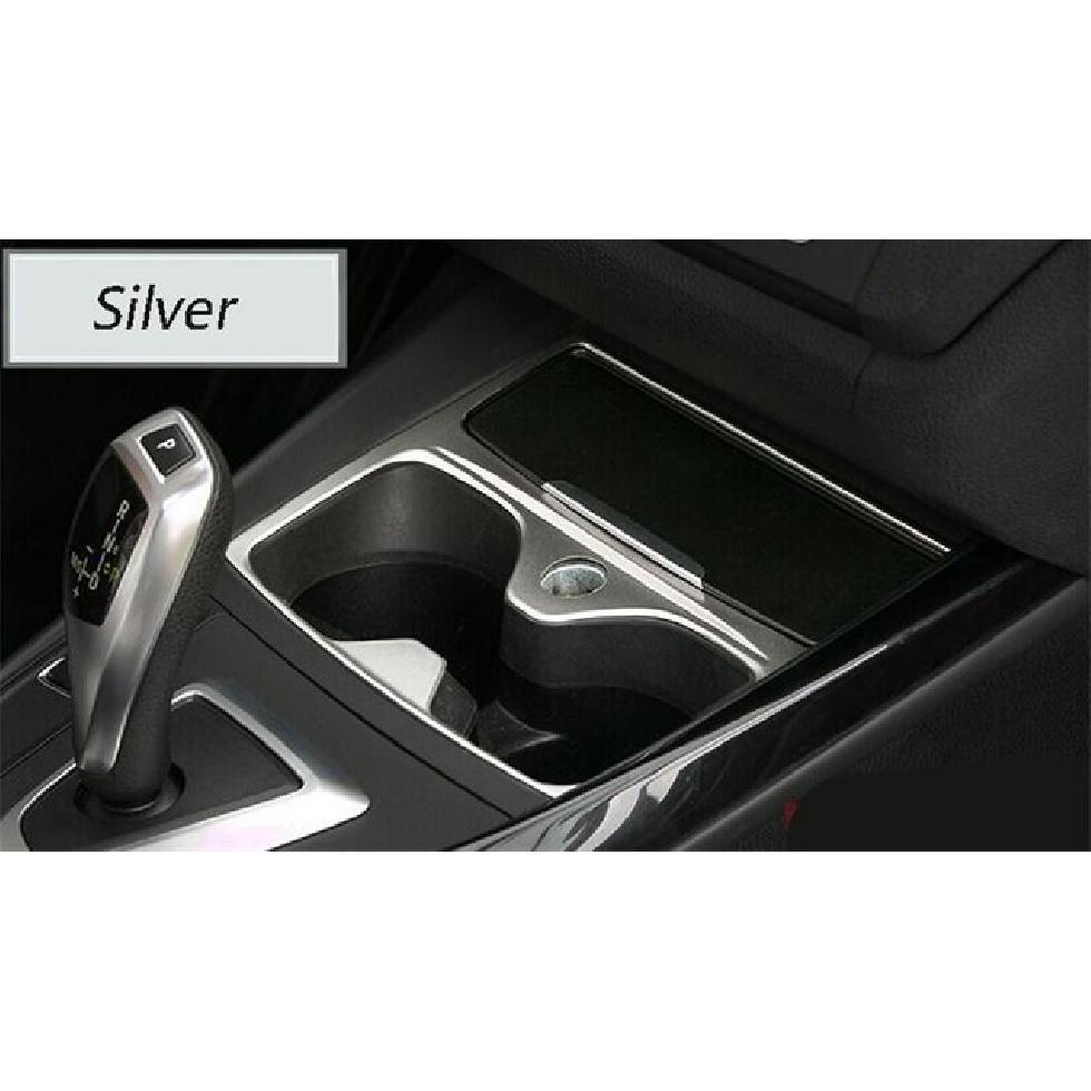 

Автомобильный стилистика Интерьер Держатель для стакана воды Декоративная накладка на панель для BMW F20 1 серии 118i 120i 135i 2012-2015 Авто серебряный