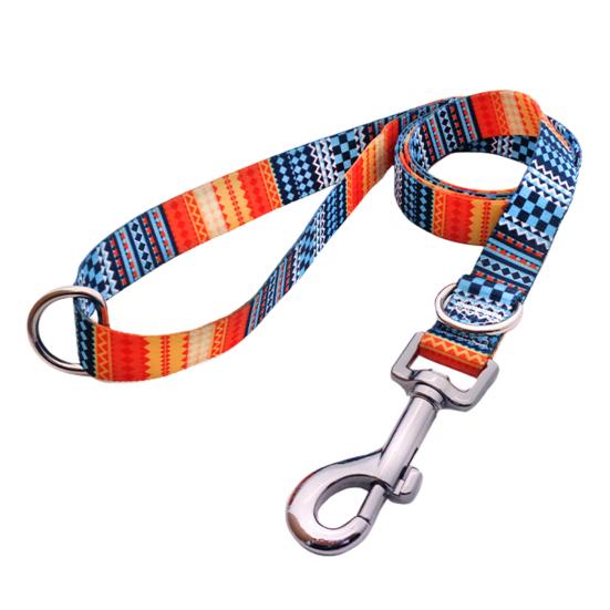 Attachment Dual D Buckle Length Adjustable Comfortable Walking And Training Pet Traction Leash