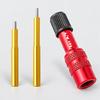 Metal Bike Suspension Inflation Adapter for Air Fork and Rear Shock Pressure Work, Stored with Cycle Repair Gear