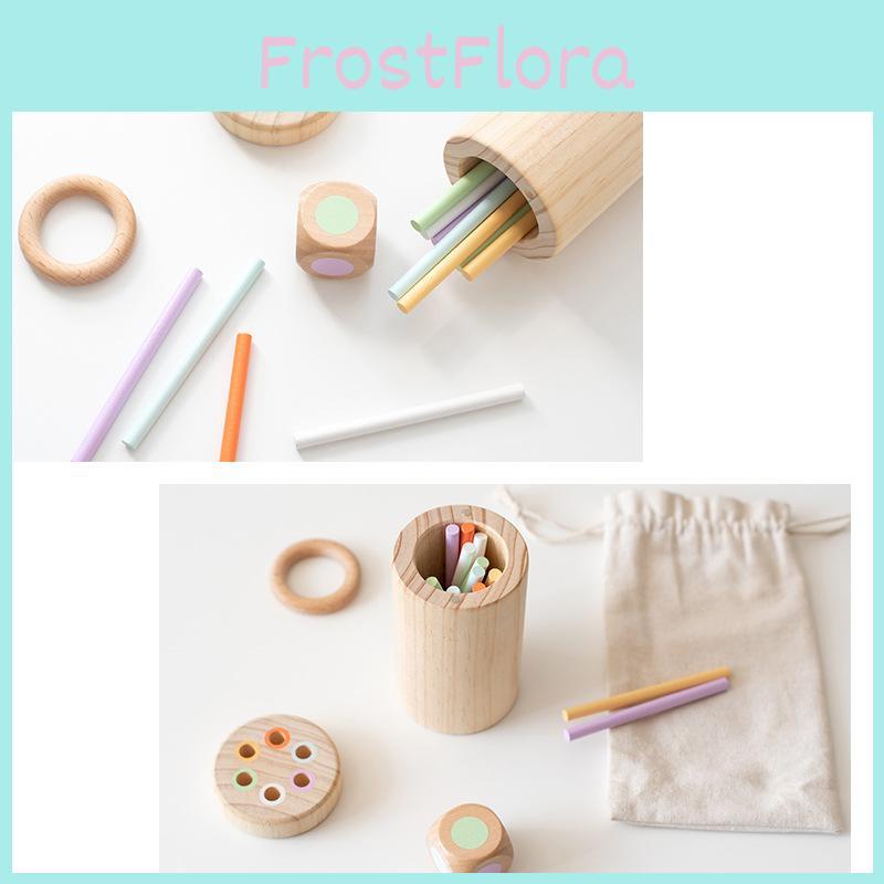 Wooden Take Color Balance Stick Game Children Puzzle Toy Set For Kids Fine Motor Skills And Concentration Development