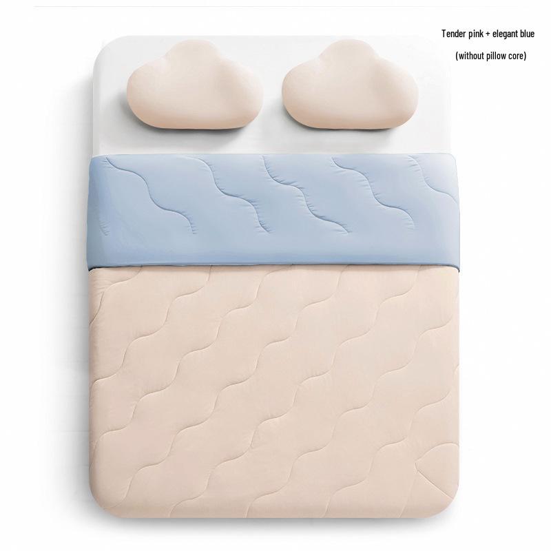 

Luxurious Lightweight Soybean Cotton Summer Quilt - Machine Washable Thin Air Conditioning Blanket 100 x 150 cm