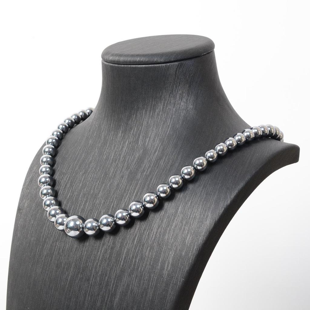 Rapid Ice Melting High-Purity Silicon Terahertz Round Bead Necklace 