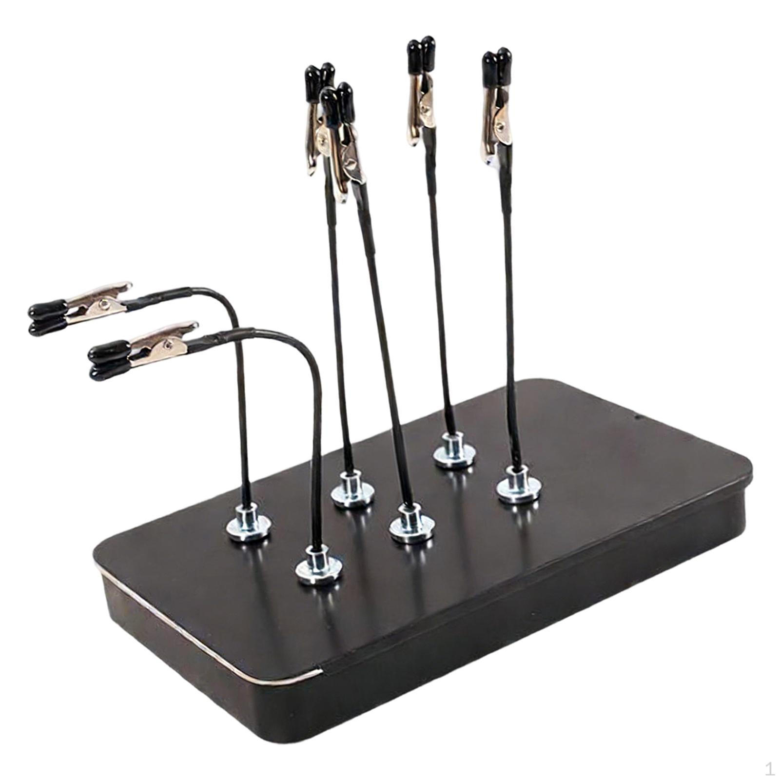 

Model Painting Stand Base Holder with Bendable Clip for Spraying Practical Models Hobby Accessory 15 pieces Clip