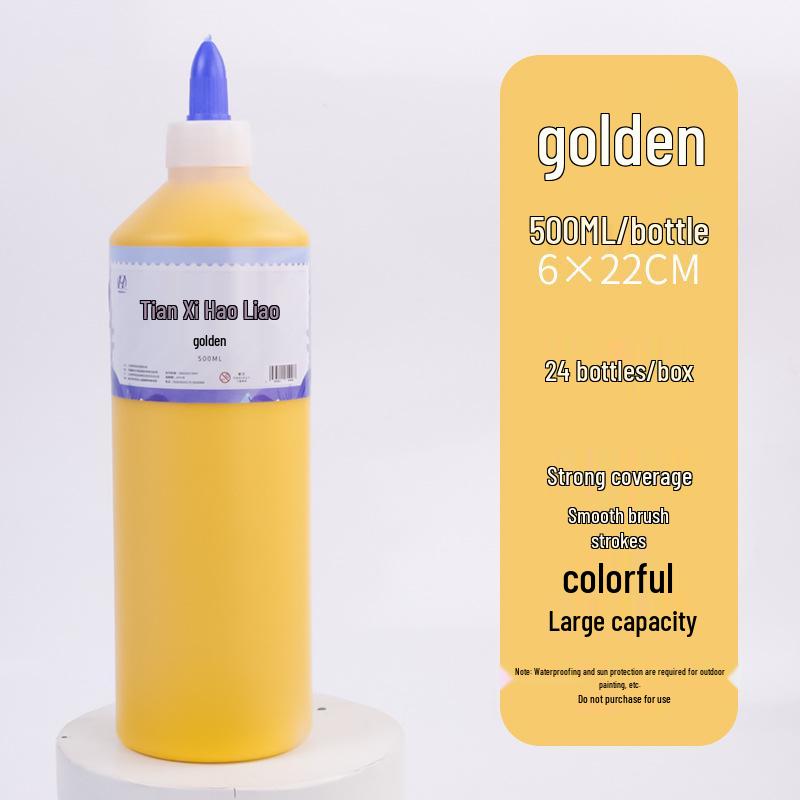 500ml Acrylic Graffiti Paint – DIY Color for Night Markets & Street Stalls