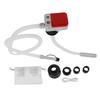 Fuel Transfer Pump with Auto Stop Sensor 3.2GPM Portable Oil Can Pump 51 Inch Hose 4 Adapters USB Type C Or Battery