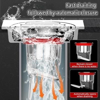 Odor Proof Floor Drain, Floor Drain Backflow Preventer, Anti-Odor Floor Drain, Prevent Odor Dispersion In Showers, Bathrooms, and Kitchens