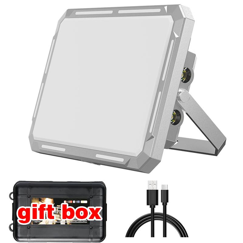 Rechargeable Super Bright Camping Lights Magnetic Torch Portable Work Light Maintenance Lamp Outdoors Super Bright Tent Lantern