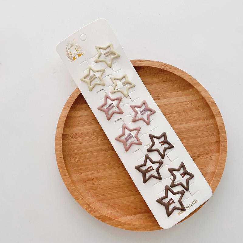 

Детские заколки для волос с полой геометрией, милые и милые аксессуары для волос для девочек