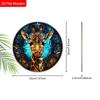 2pcs Funny Russian Wooden Animal Sign - Unique Decorative Plaque & Sign - Ideal Hanging Ornament for Home, Wall Decor