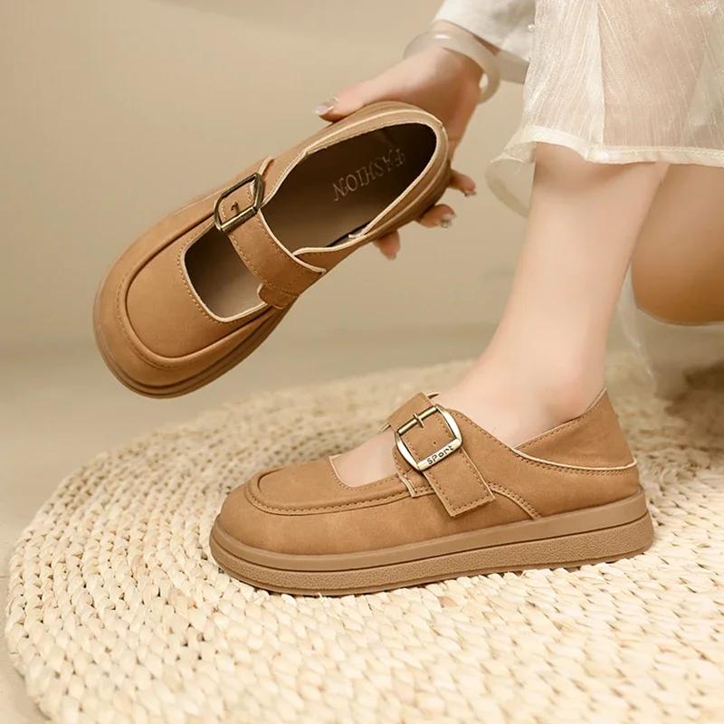 Módní letní boty dámské mělké dámská obuv univerzální dřeváky platforma ležérní tenisky 2024 nové šaty creepers volnočasové Mary