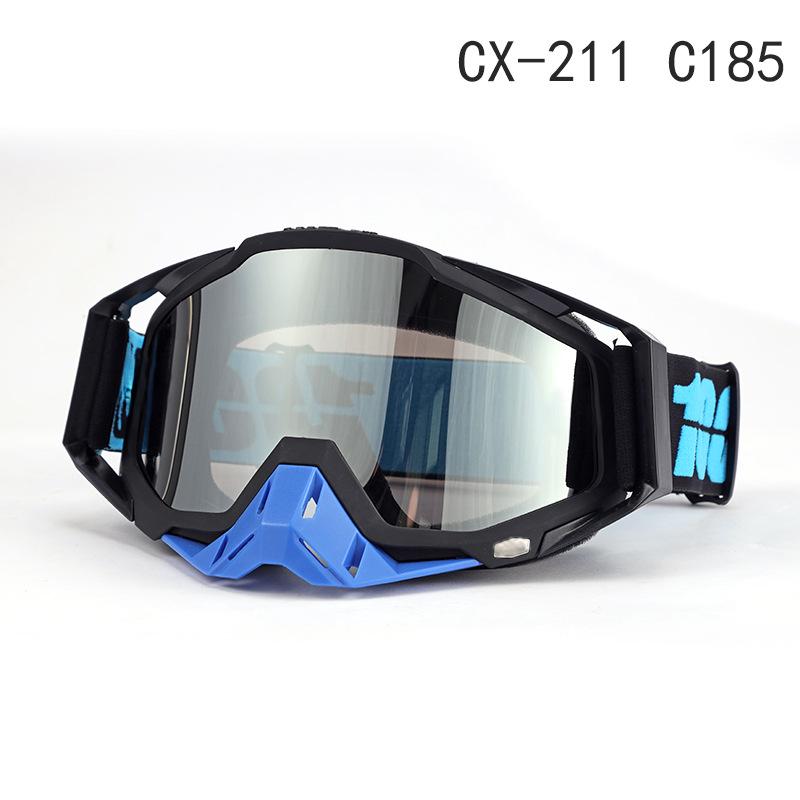 Gafas de Moto y Esquí a Prueba de Viento Transfronterizas: 100% Todoterreno, Equitación al Aire Libre y Protección para Descenso