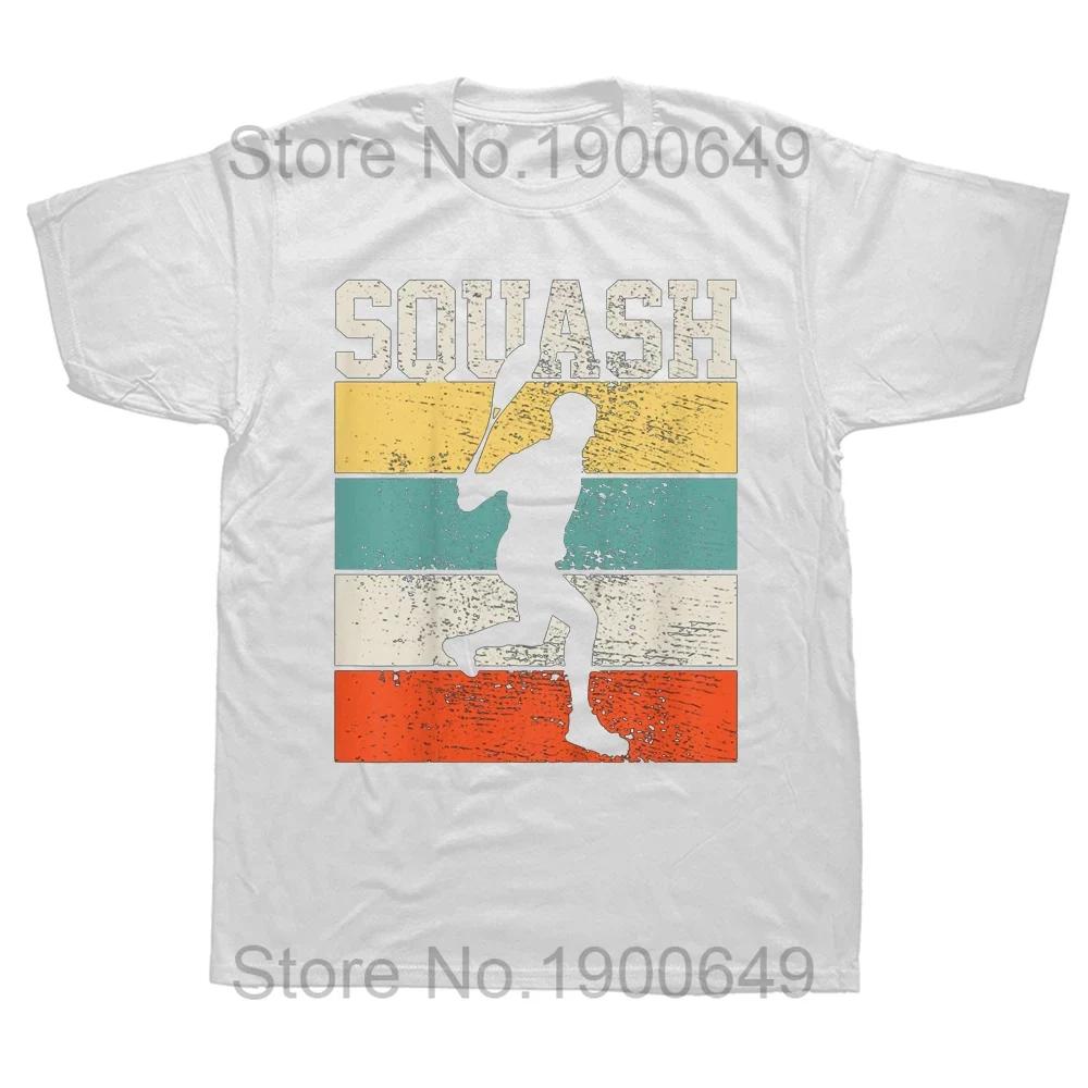 

Funny Squash Player T Shirts Graphic Cotton Streetwear Short Sleeve Birthday Gifts Summer Style Tshirt Mens Clothing S