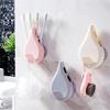Sucker Brush Container Wall Mounted Type Toothbrush Holder Bathroom  Hole Suction Cup