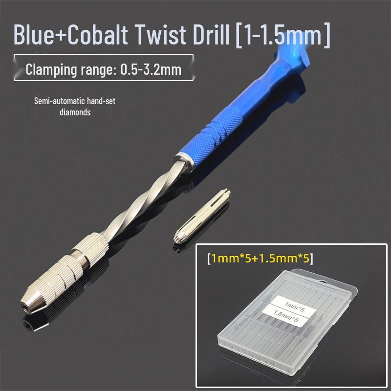 Mini Hand Crank Twist Drill for DIY and Model Drilling