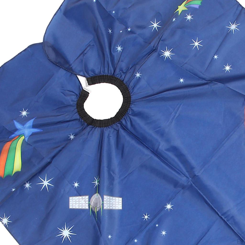 Kids Barber Cape, Stain Resistant Anti Adjustable Professional Haircut Apron for Hairdresser Salon