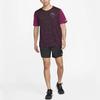 Nike Solid Color Logo Running Shorts Men Bottoms Black DM4762-010