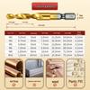 Tiangong 3-in-1 Composite Taps: Drills and Taps Stainless Steel Holes for Tapping Screws