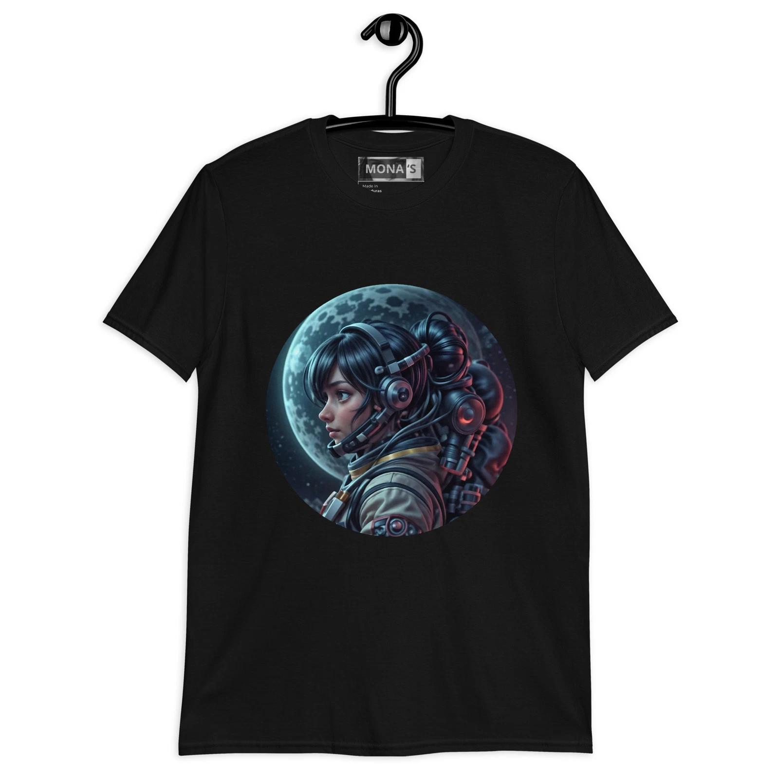 

Futuristic Sci-Fi Helmet Graphic Unisex T-Shirt – High-Quality Comfort Fit XL