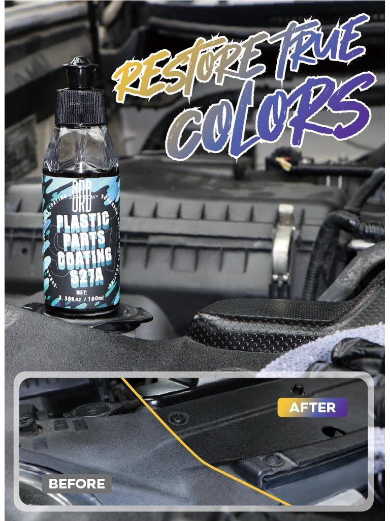 Car Interior Dashboard Polish & Repair Agent - Revitalize Aging Plastic & Remove Scratches