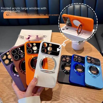 "Magnetic Anti-Fall Protective Case with Stand for iPhone 14 Pro Max/iPhone 13"