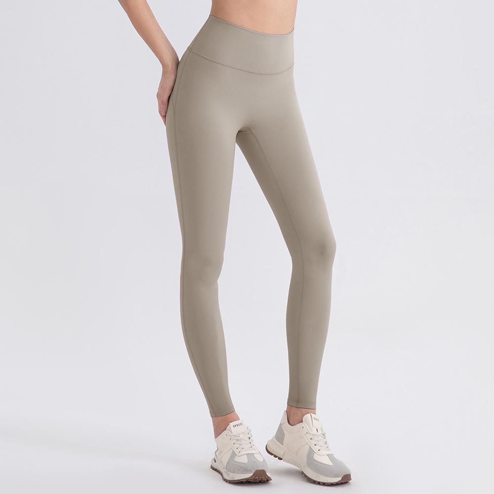 

Zero-Feel 3.0PLUS Butt-Lifting High-Waisted Yoga Pants - Lulu Original Lycra Stone-Washed Skinny Pilates Pants Small