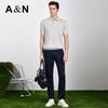 Men's Linen Blend Knitted Polo Shirt