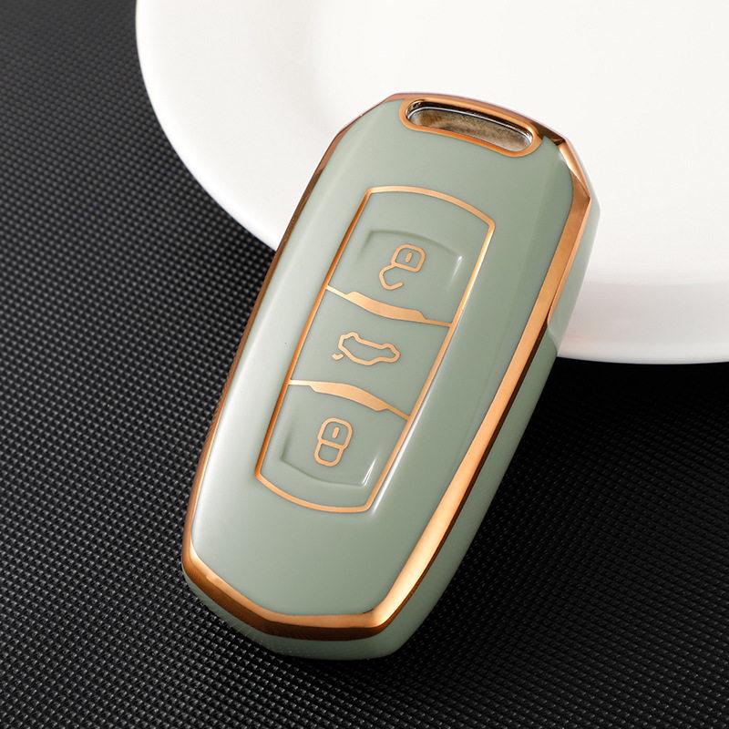 Geely Emgrand & Boyue Key Case Set: Million Edition, Xingyue L, Xingrui, Binrui Fashion Gold Edge Models