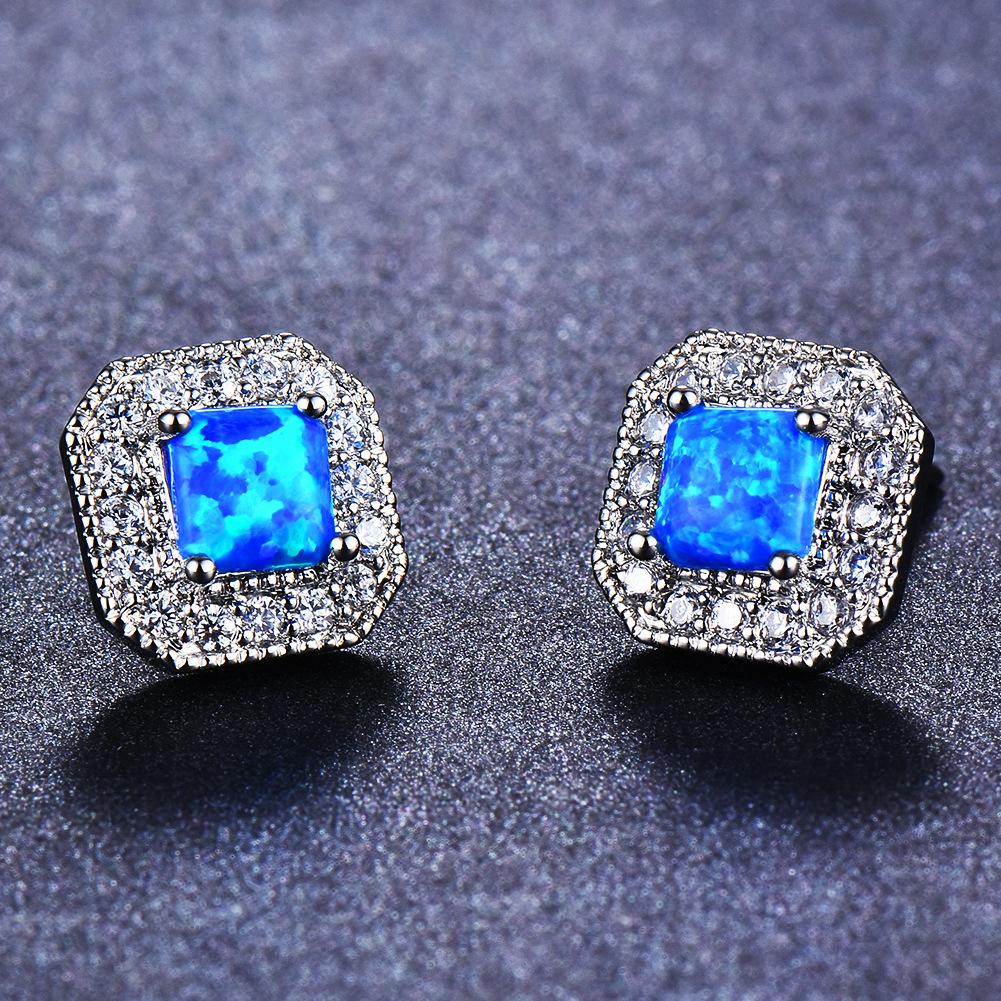 Hot Selling Square Earrings for Light Luxury and Fashionable Commuting
