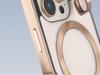 Apple iPhone 17 Pro Max Magnetische HD Magsafe Hülle mit Ständer für iPhone 16 Objektiv