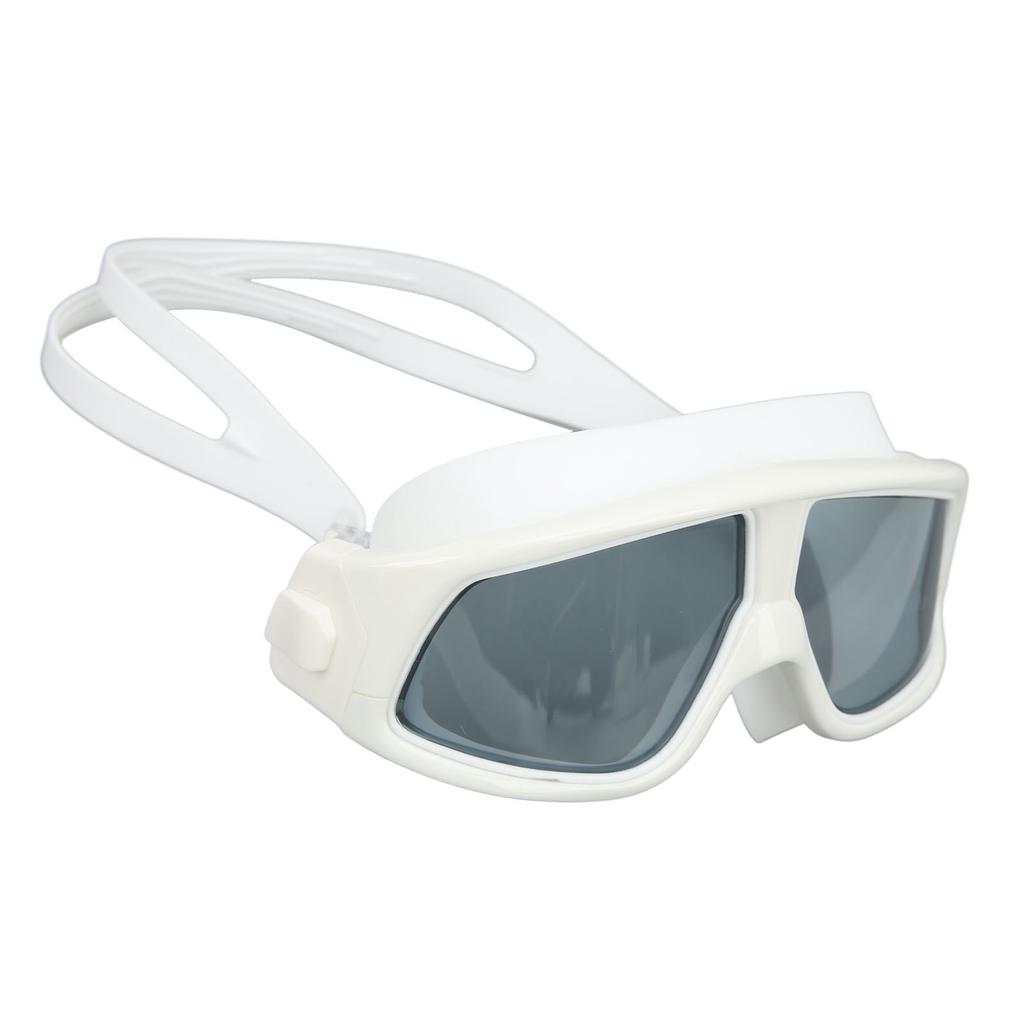 Swimming Goggles Prevent Fog UV Protection Wide View Diving Glasses with Storage Case for Adults
