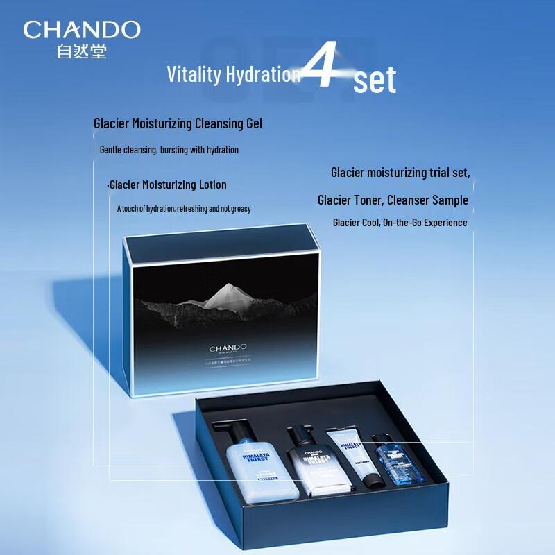 CHANDO Men's Himalaya Glacial Hydrating Gift Set