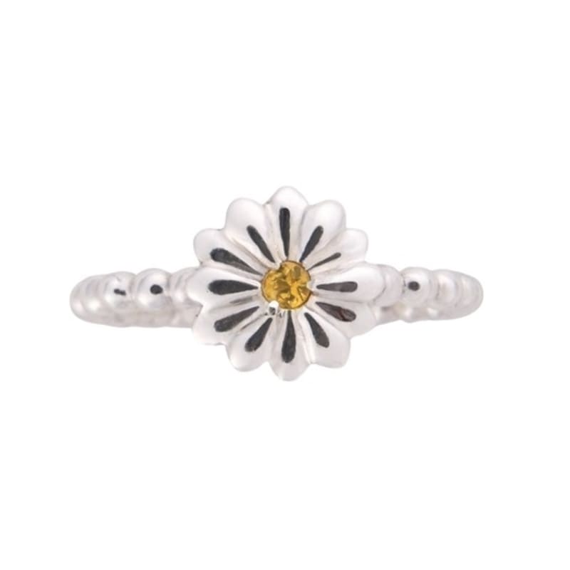 BELLOOGGI Daisy Sapphire ring(S) Daisy yellow sapphire ring