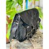 Women's Exotic Leather Crossbody New Messenger Handbags Black Bag